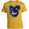 Tričko pánske - Terminator Skull Blue
