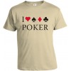 Tričko pánske - I Love Poker