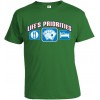 Tričko pánske - Životné priority - Poker