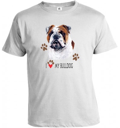 Tričko pánske - Bulldog