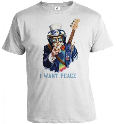 Tričko pánske - I Want Peace
