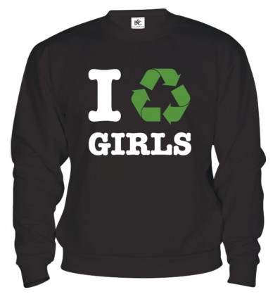 Mikina - I Recycle Girls