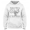 Mikina s kapucňou MotoCross