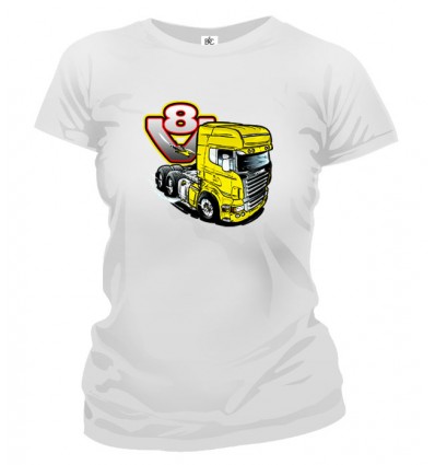 Tričko dámske - V8-truck