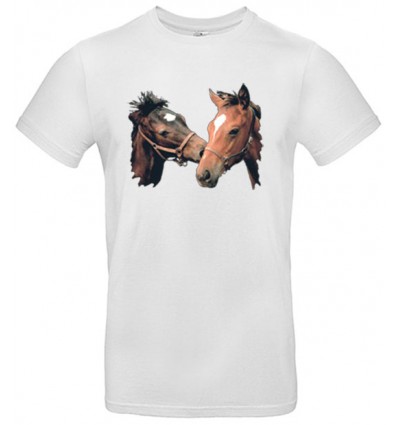 Tričko pánske - Dva kone