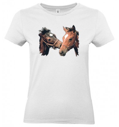 Tričko dámske - Dva kone